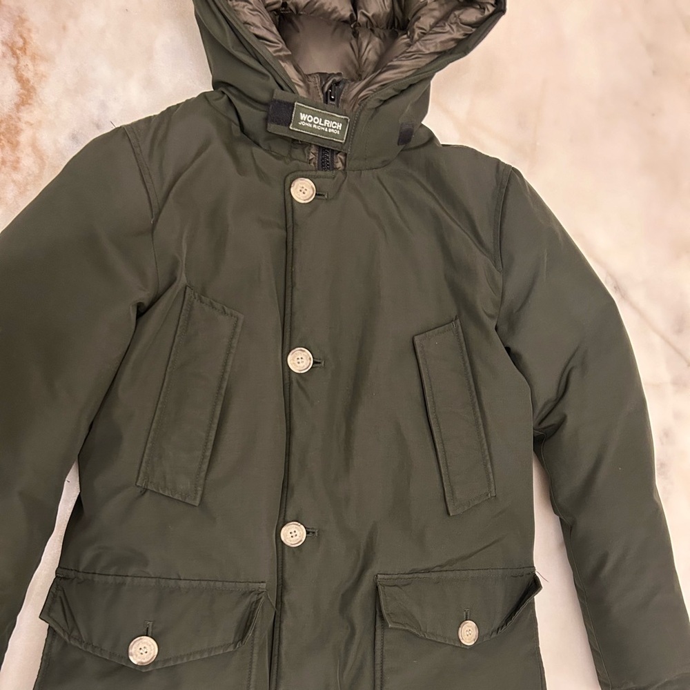 14/16 years  WOOLRICH Green petroleum